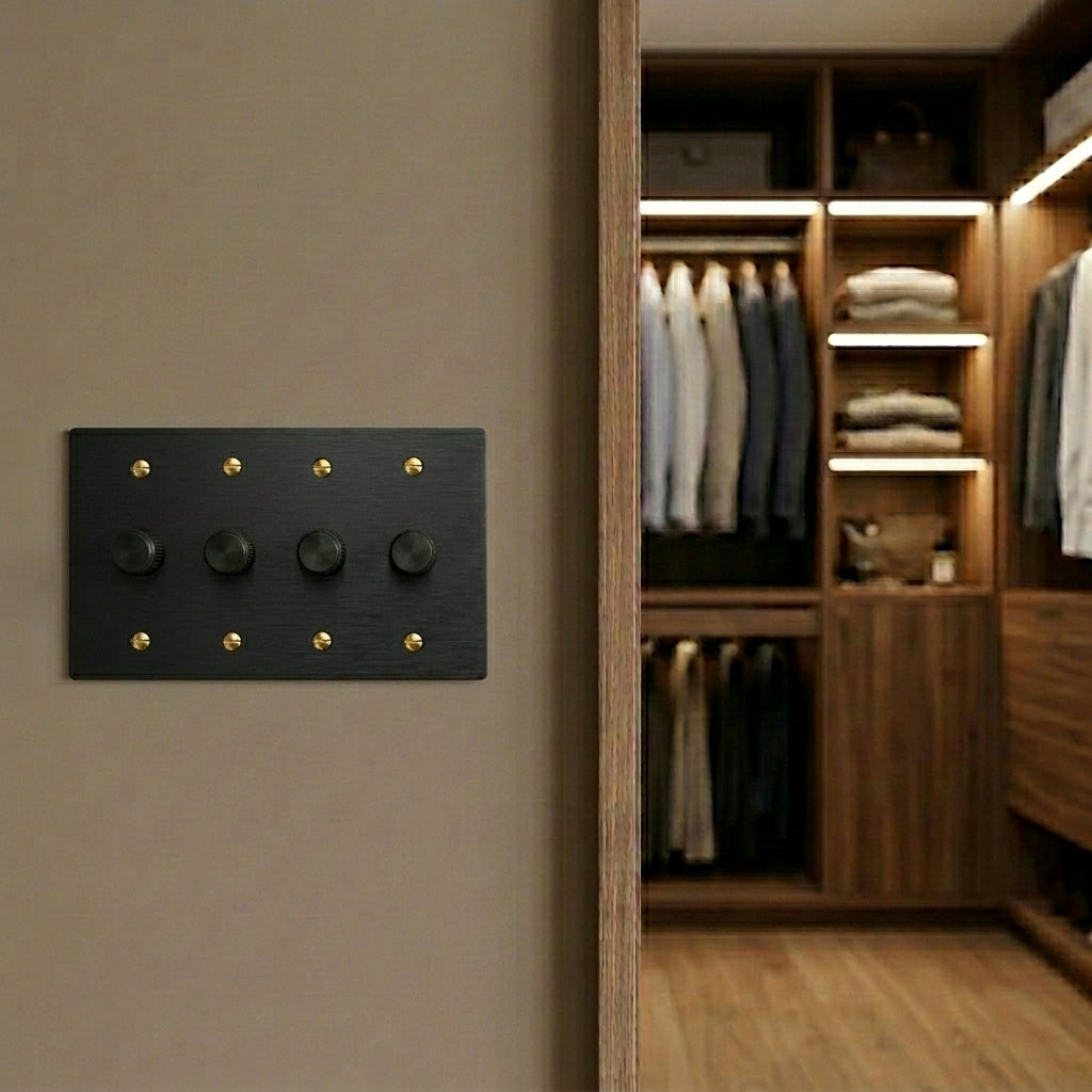 Halo Brass Light Dimmer 3 Way