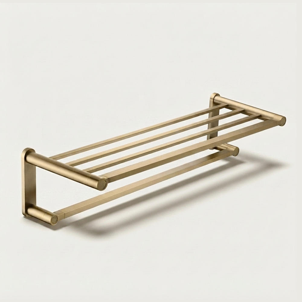 Sena Brass Bathroom Hardware Collection
