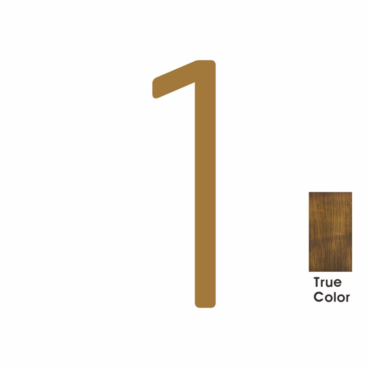 #number_1_color_antique-brass_style_plain