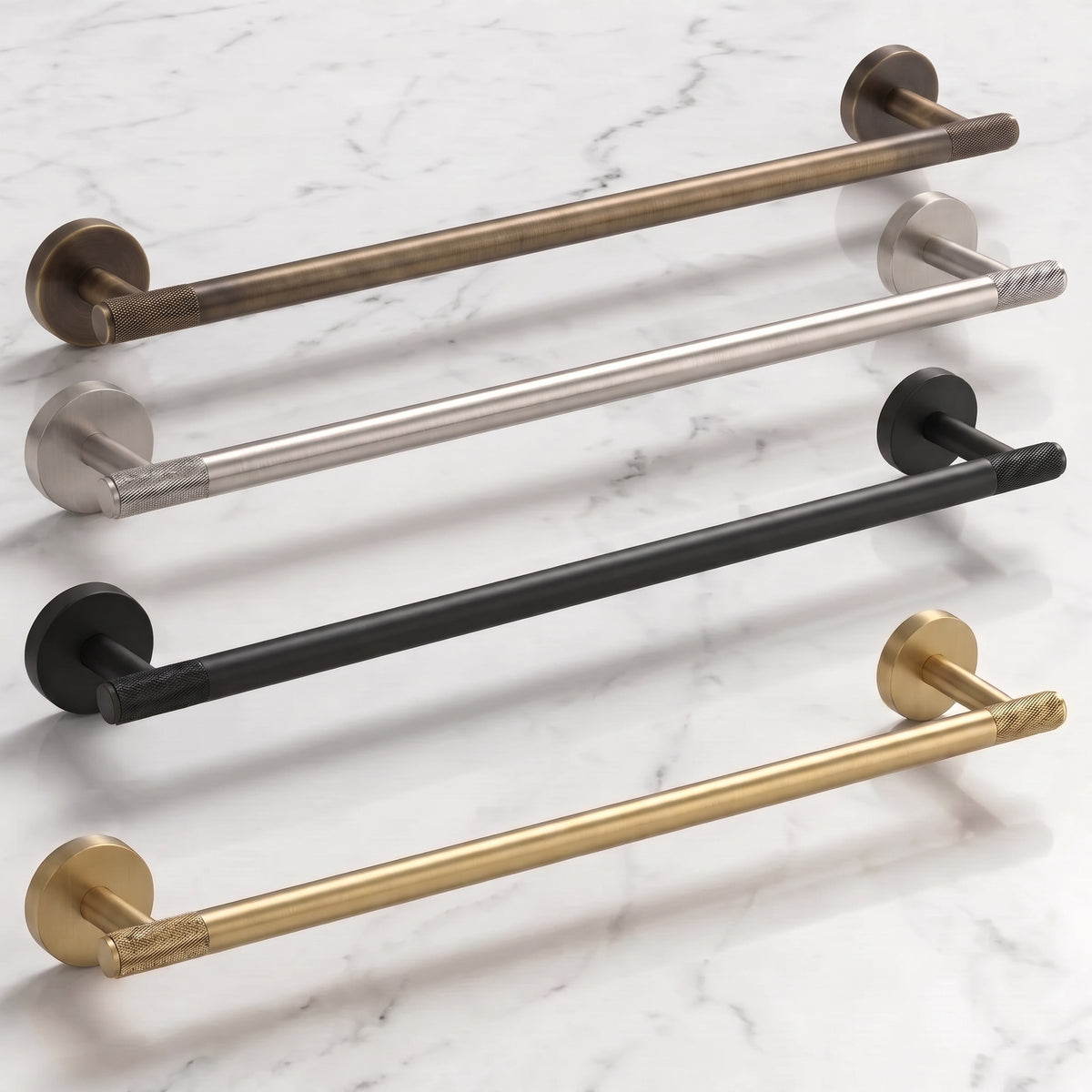 Reed Brass Towel Bar