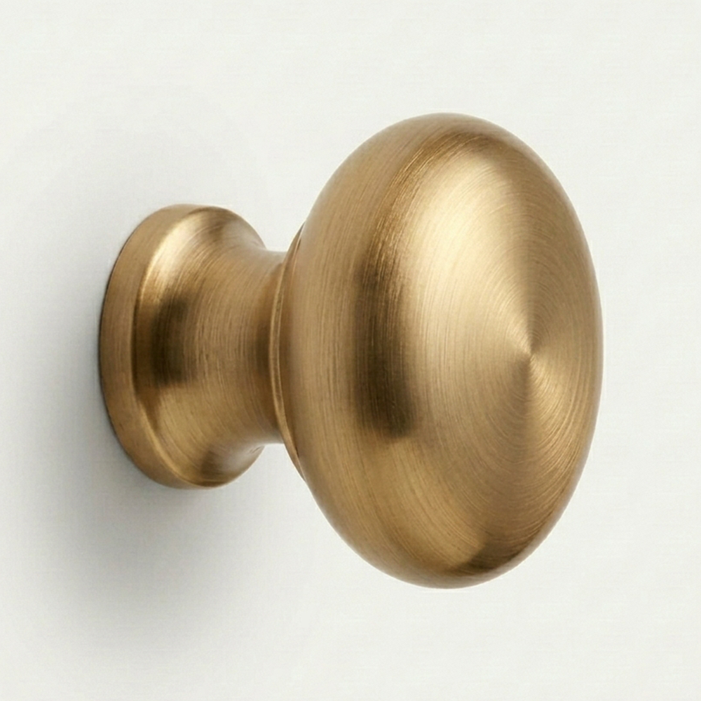 Bulb Brass Cabinet Knob