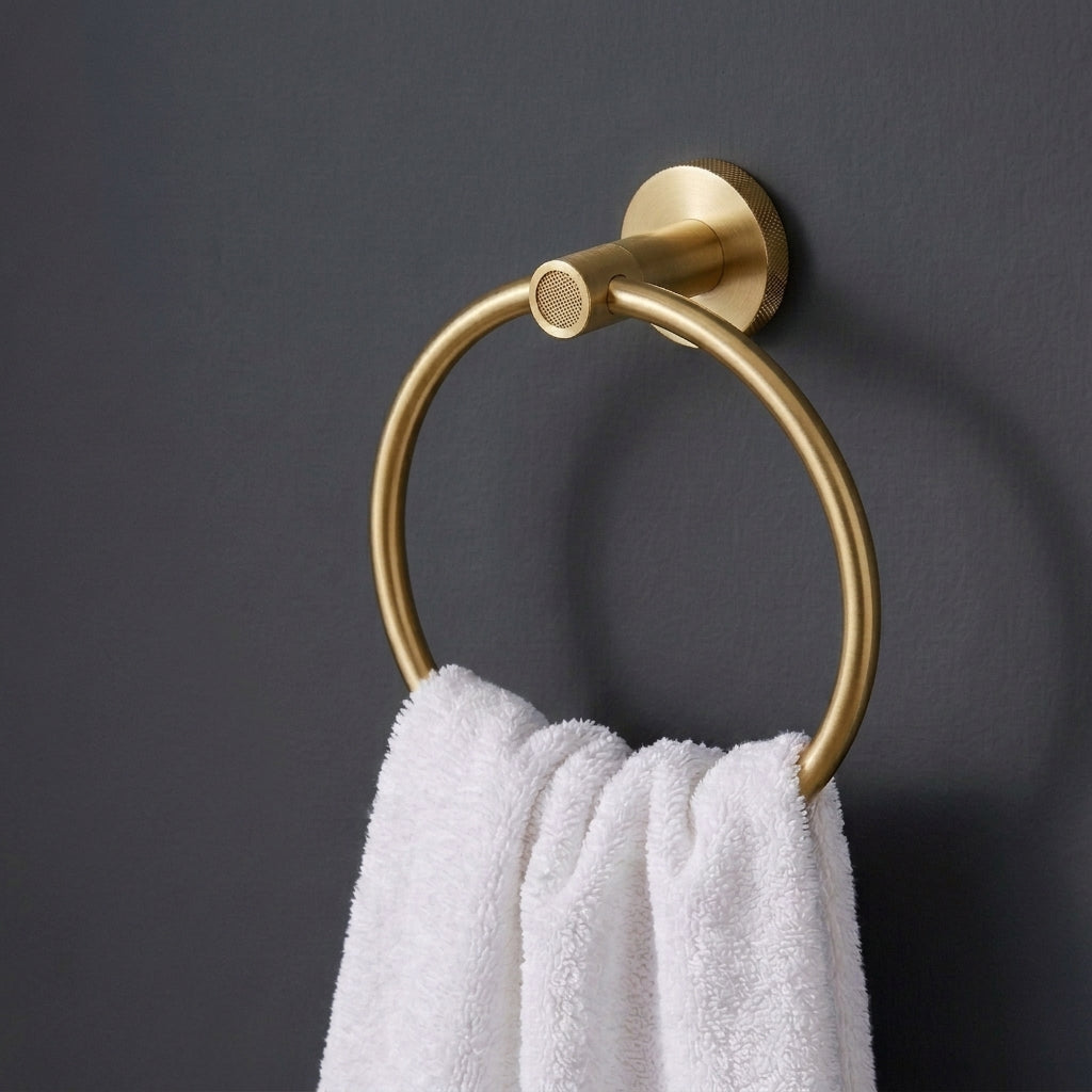 Sena Brass Bathroom Hardware Collection