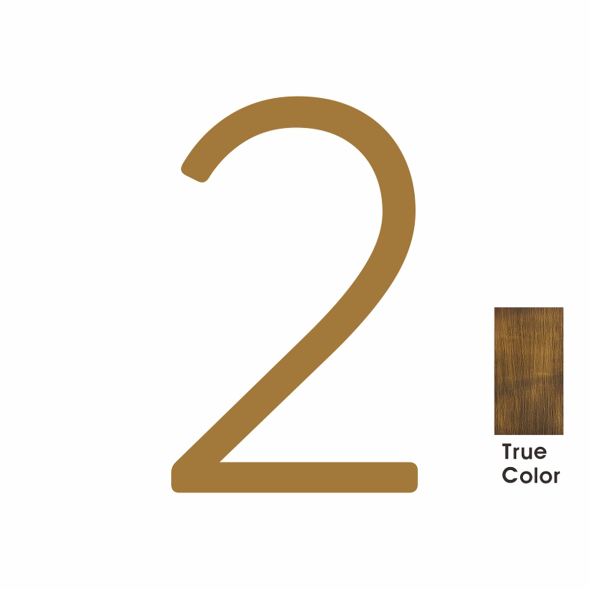 #number_2_color_antique-brass_style_plain