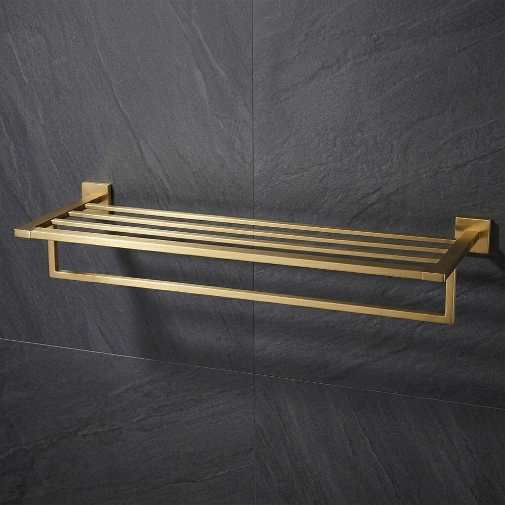 Aven Brass Bathroom Hardware