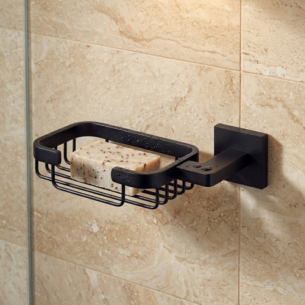 Aven Brass Soap Basket