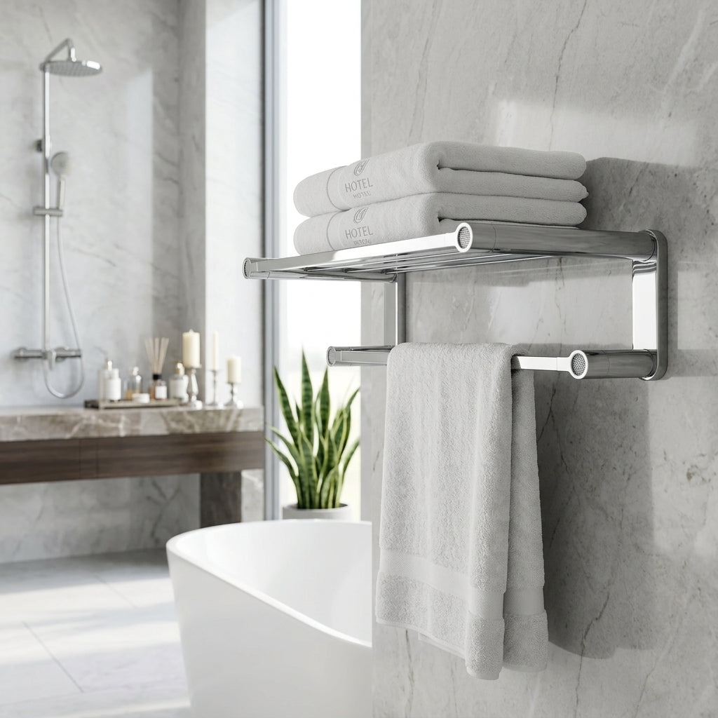 Sena Brass Bathroom Hardware Collection