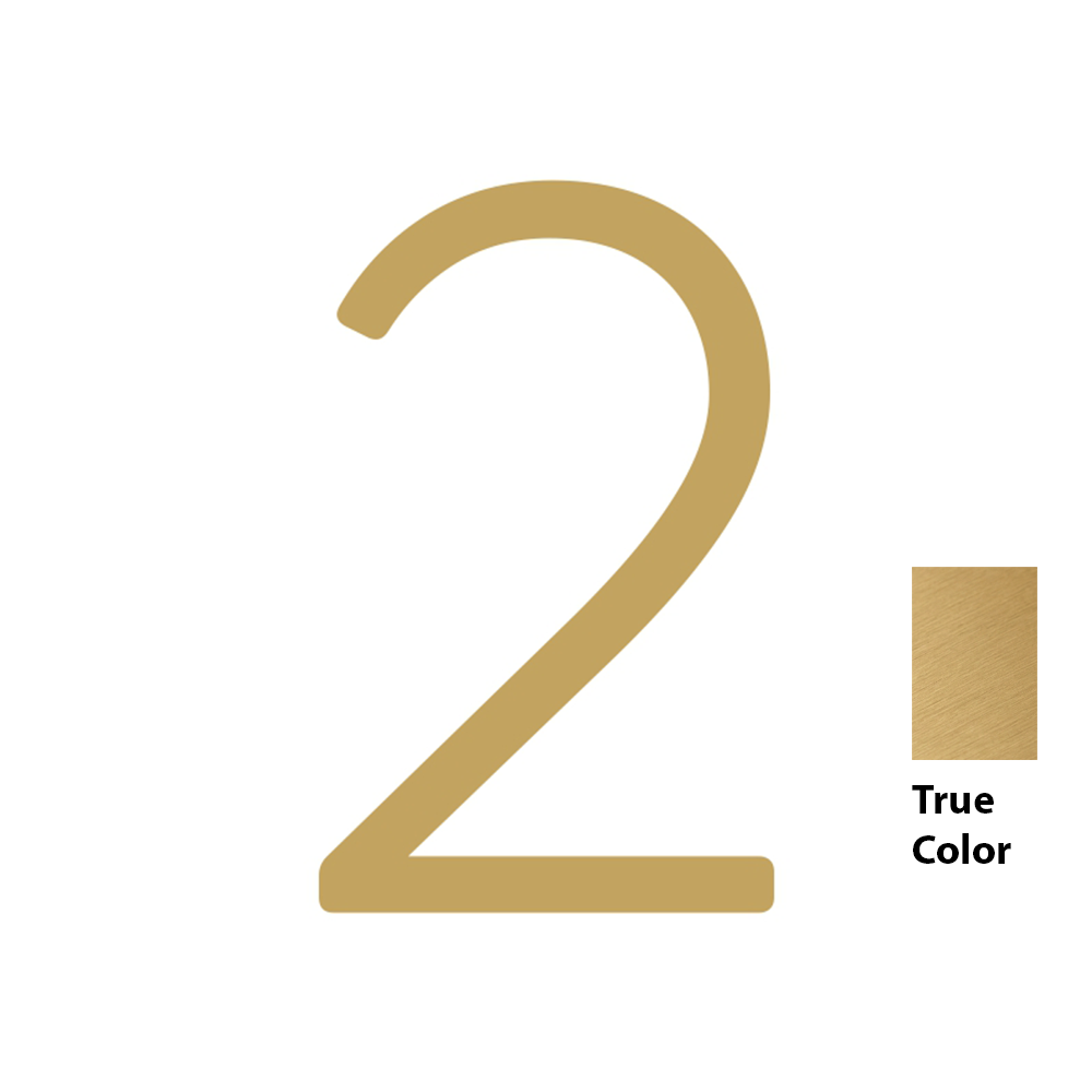 #number_2_color_matte-brass_style_plain