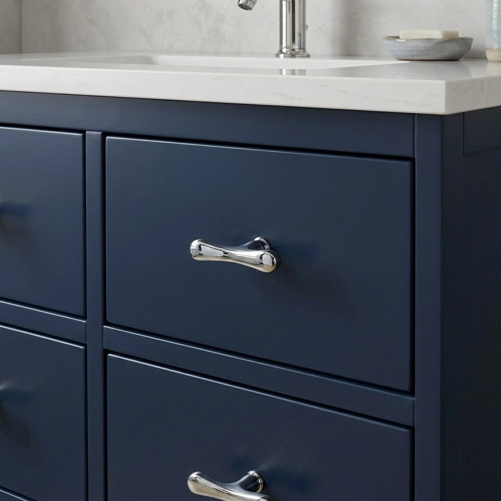 Tine Brass Cabinet Pull