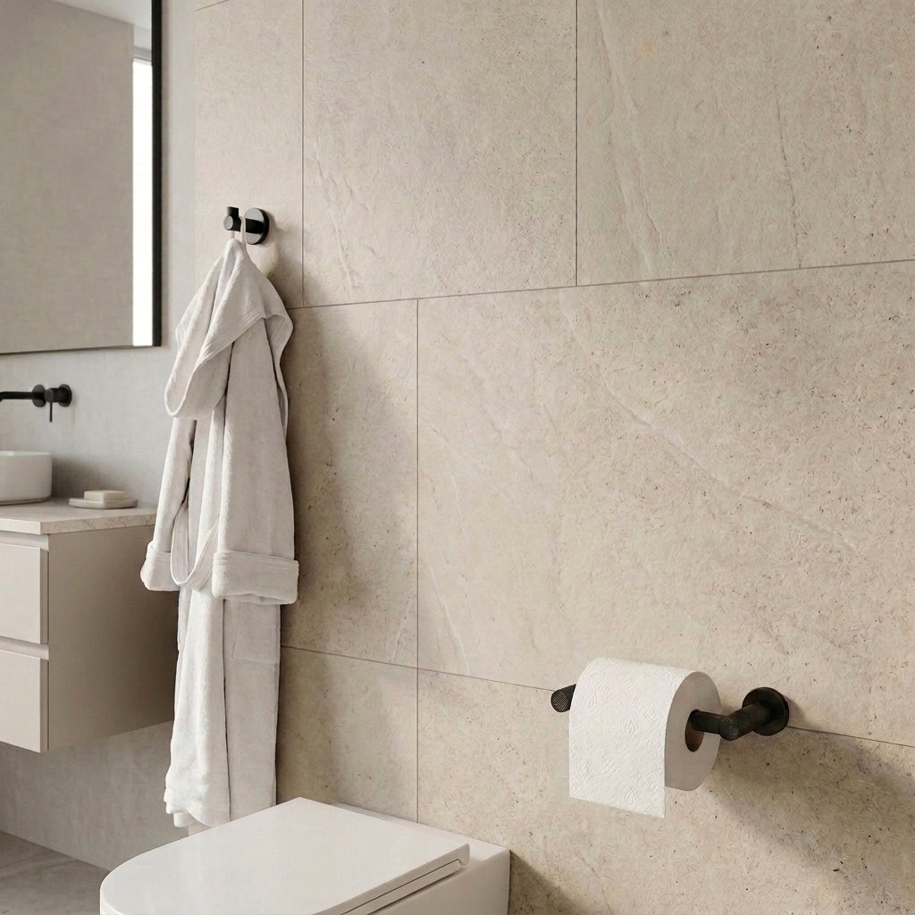 Sena Brass Bathroom Hardware Collection
