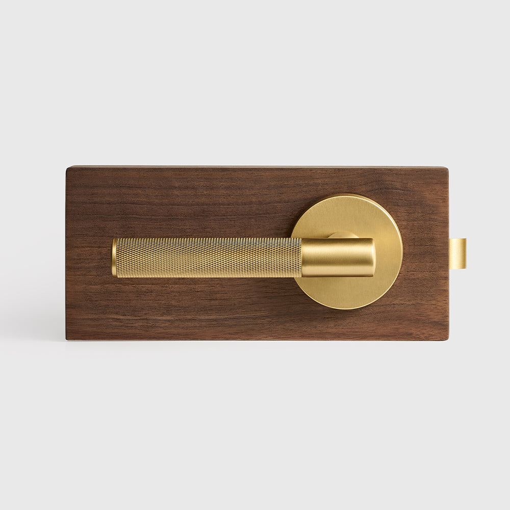 Finn Brass Door Handle