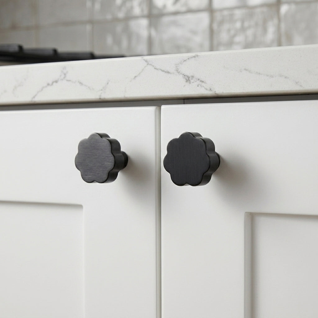 Puff Brass Cabinet Knob