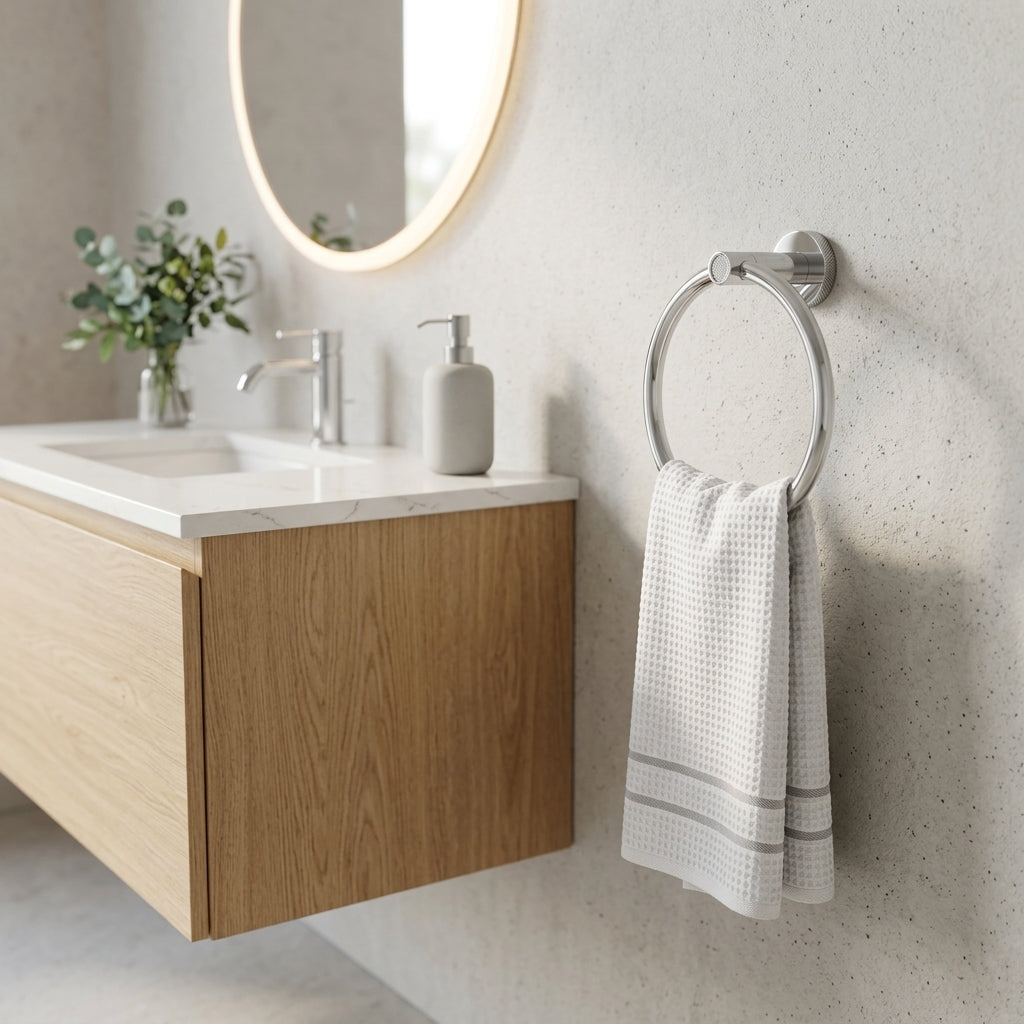 Sena Brass Bathroom Hardware Collection