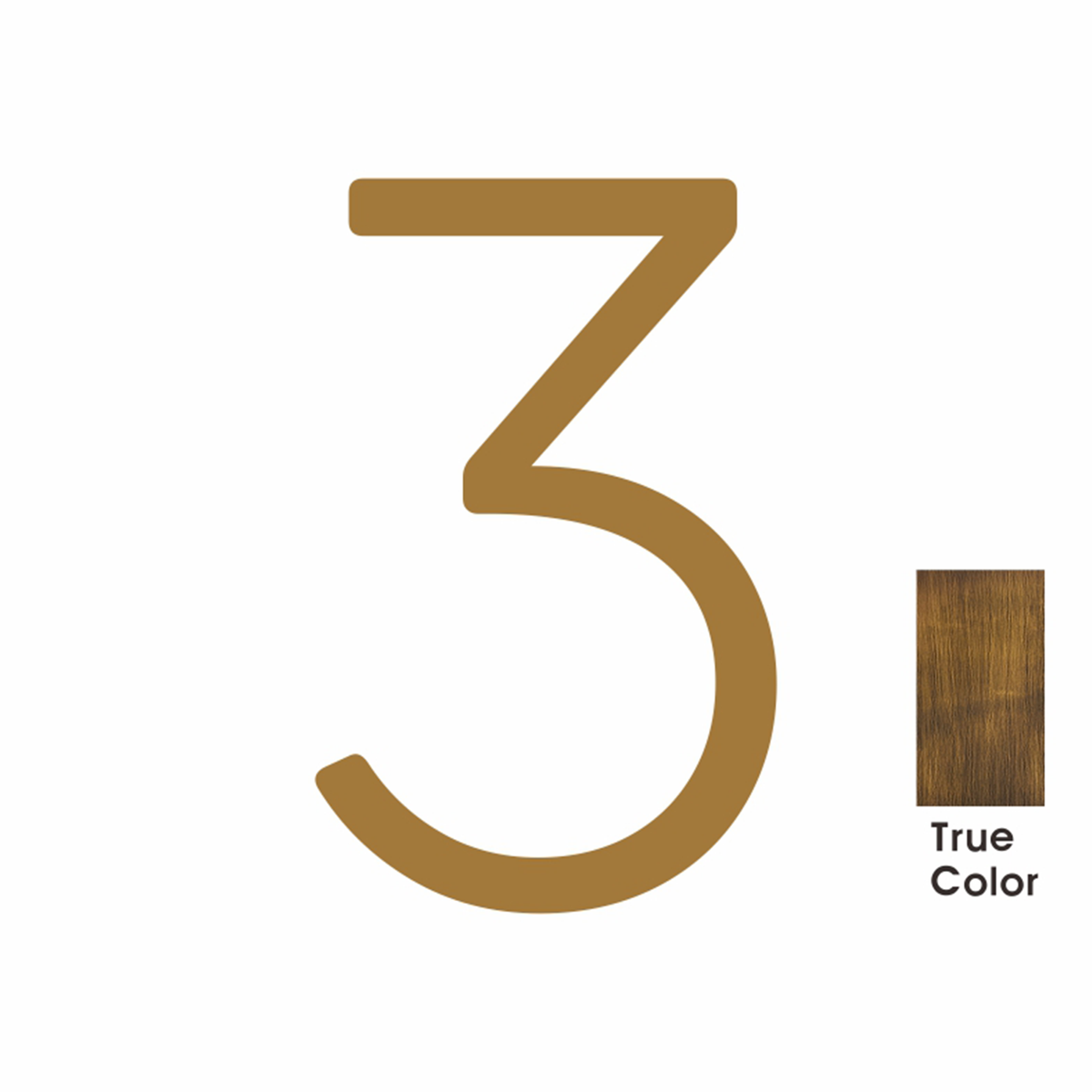 #number_3_color_antique-brass_style_plain