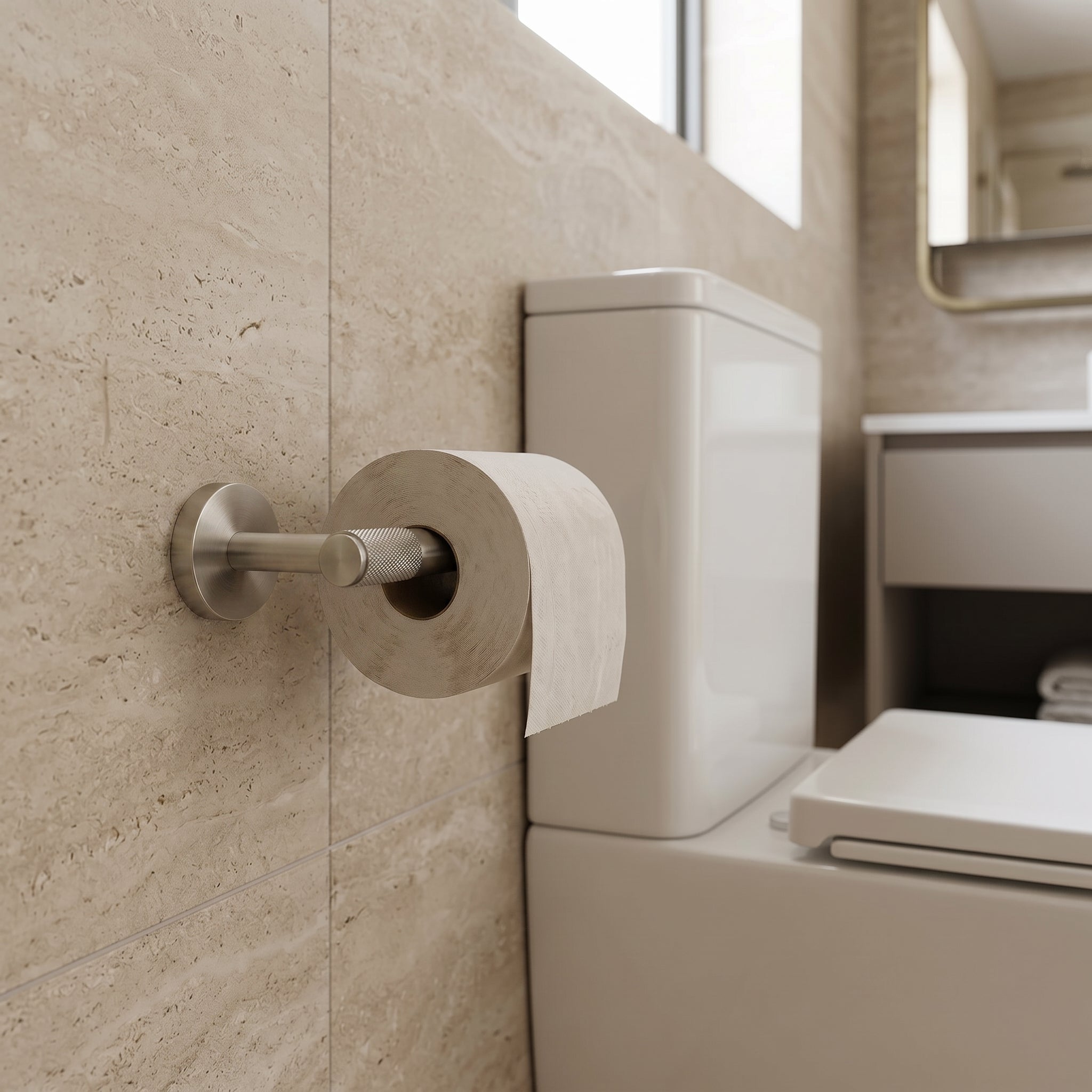 Reed Brass Toilet Paper Holder