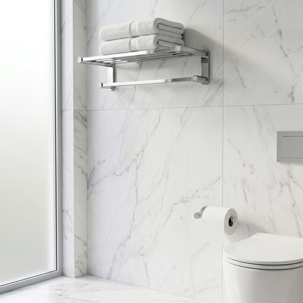Sena Brass Bathroom Hardware Collection