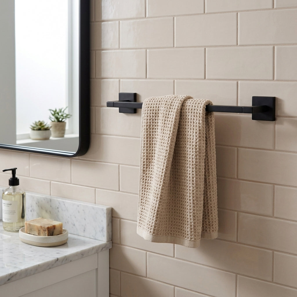 Aven Brass Bathroom Hardware