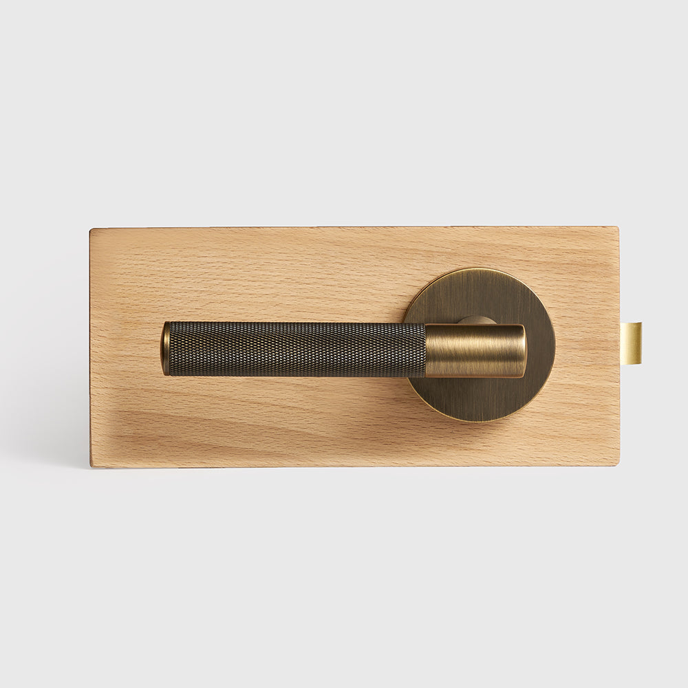 Finn Brass Door Handle