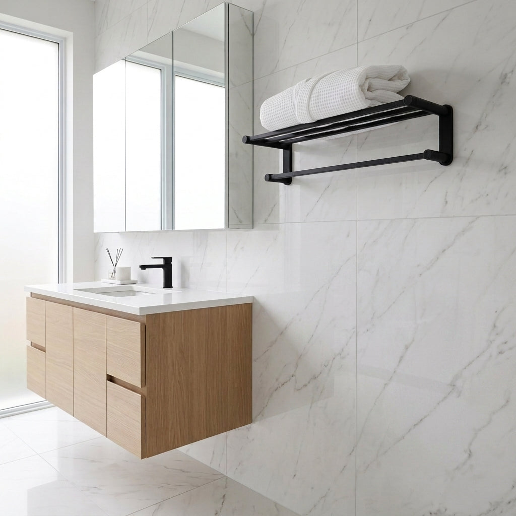 Sena Brass Bathroom Hardware Collection