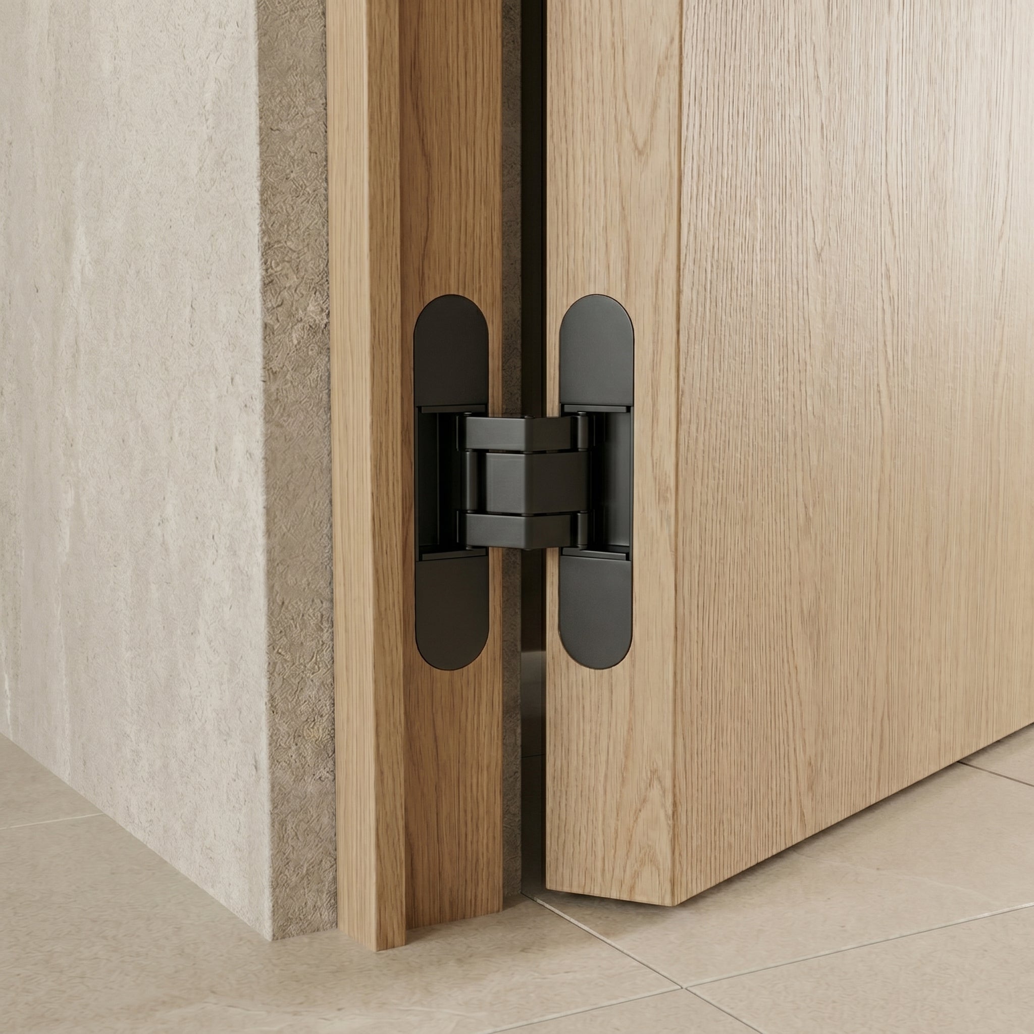 Hush Brass Door Hinge