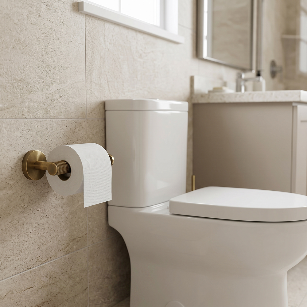 Reed Brass Toilet Paper Holder