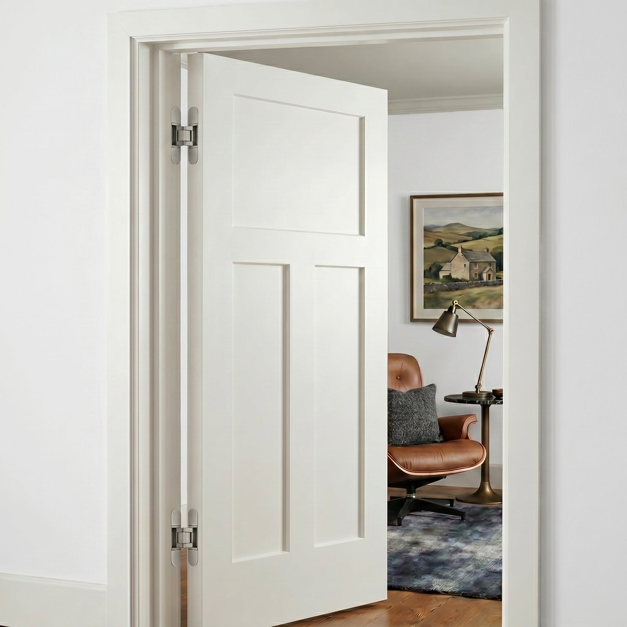 Hush Brass Door Hinge