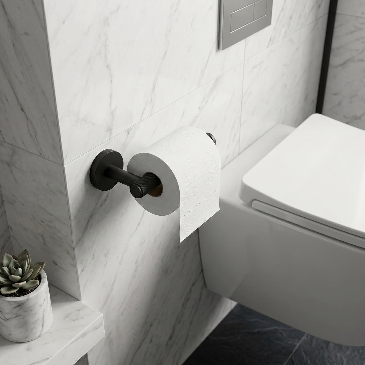 Reed Brass Toilet Paper Holder