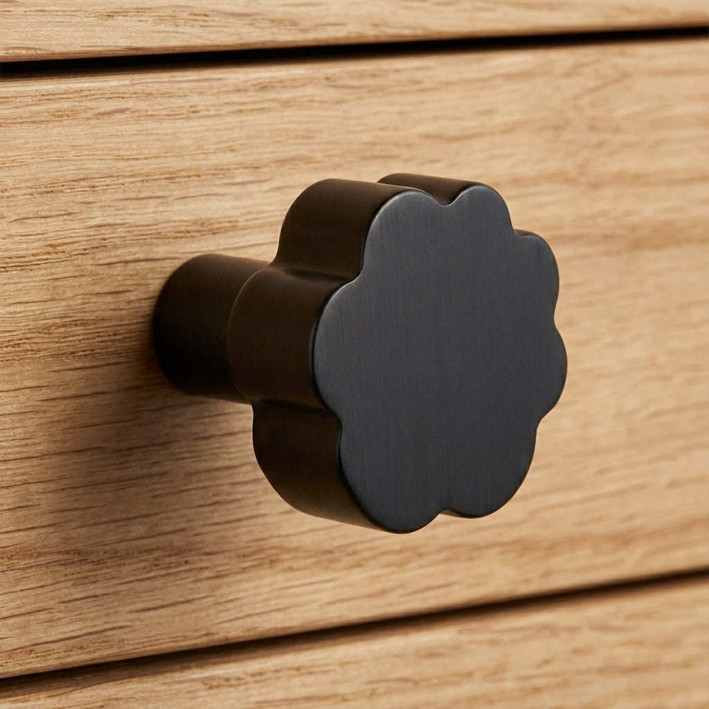 Puff Brass Cabinet Knob
