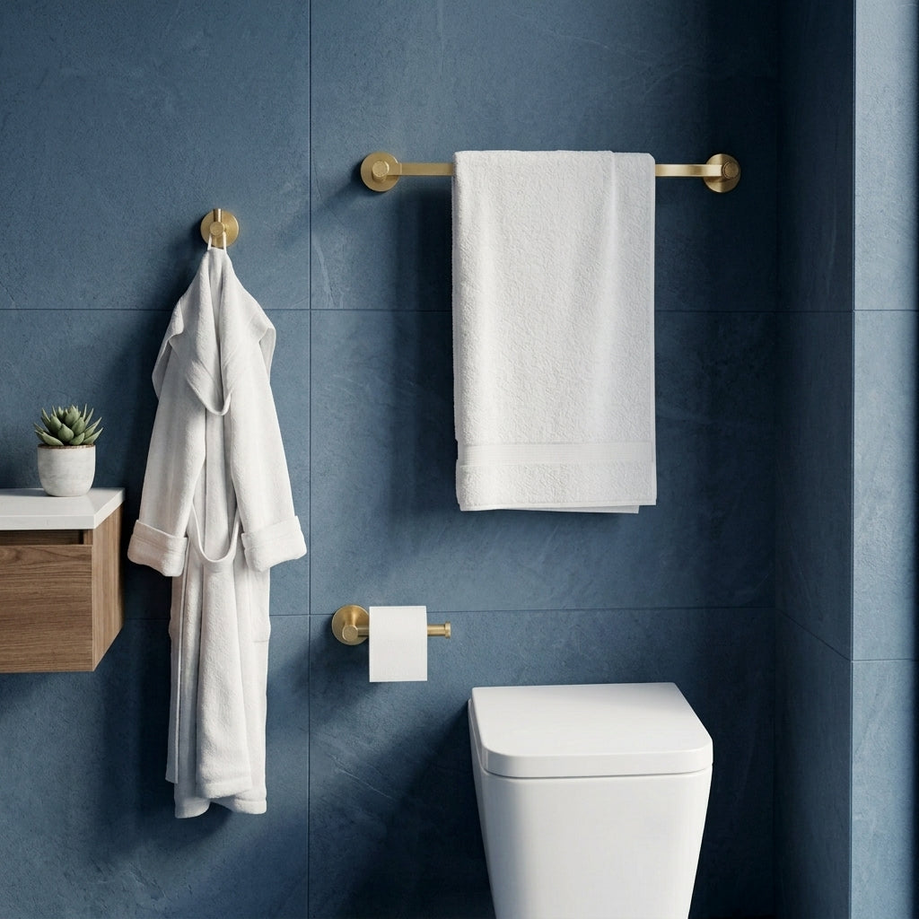Sena Brass Bathroom Hardware Collection