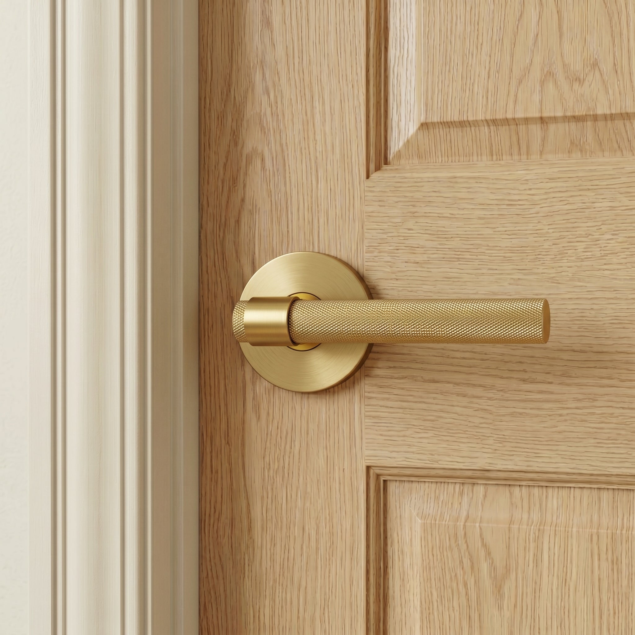 Hugo Brass Door Handle