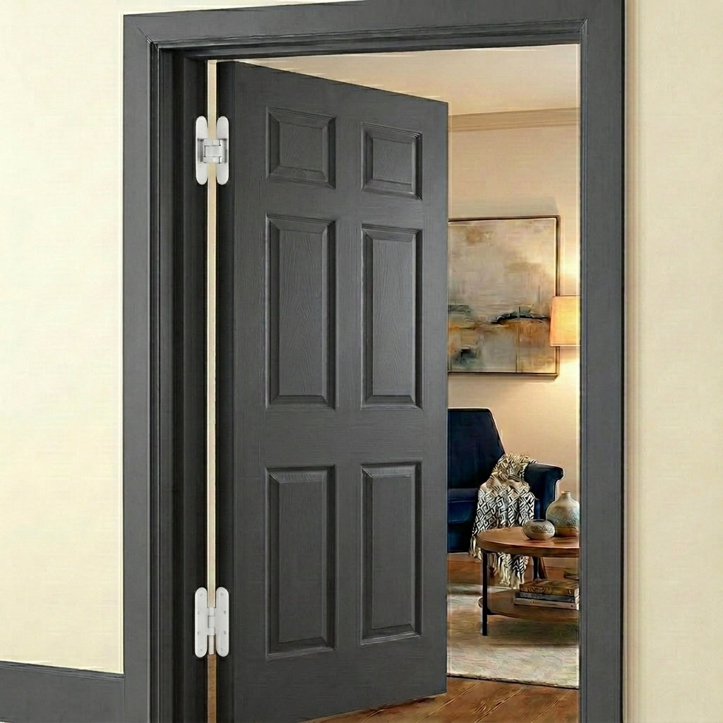 Hush Brass Door Hinge