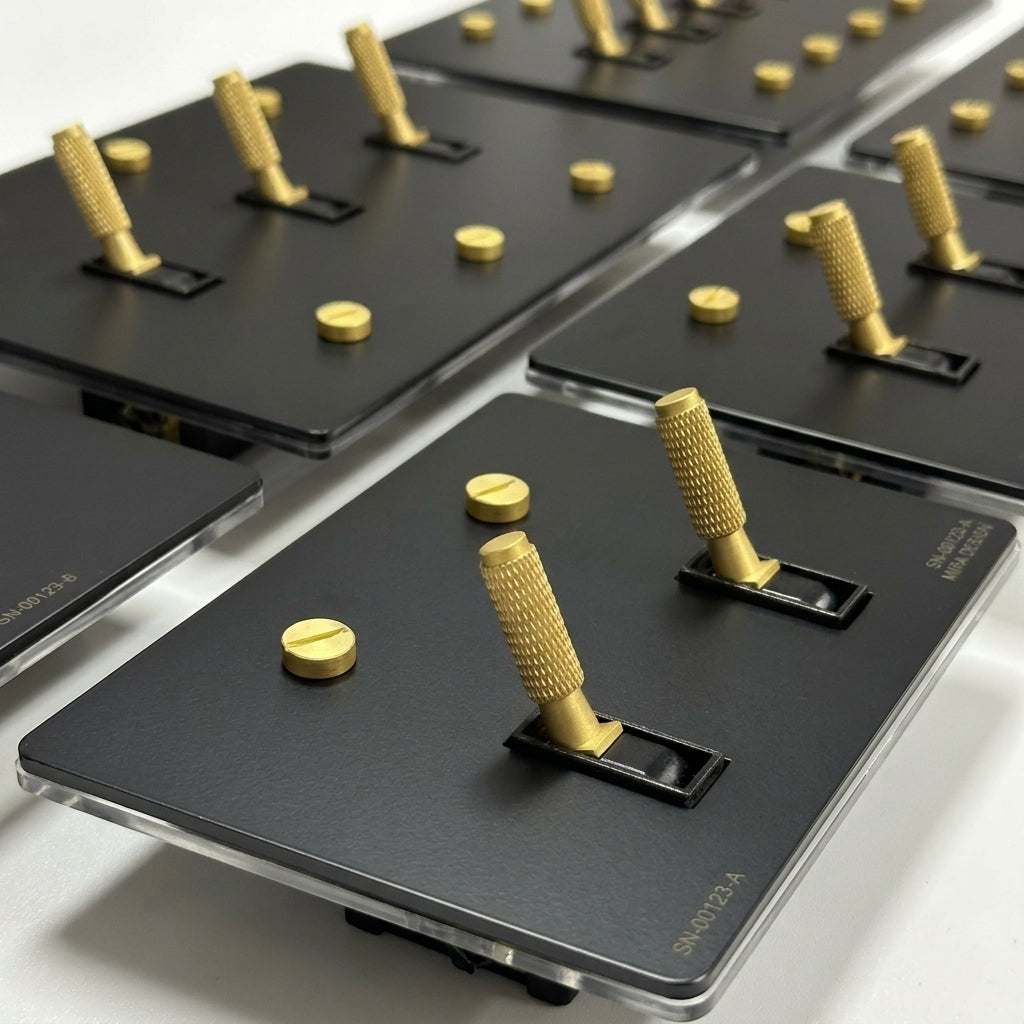 Alto Brass Toggle Switch