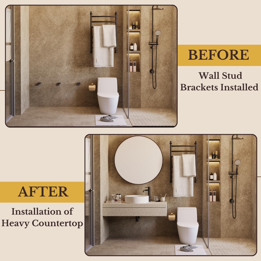 Post Countertop Shelf Bracket