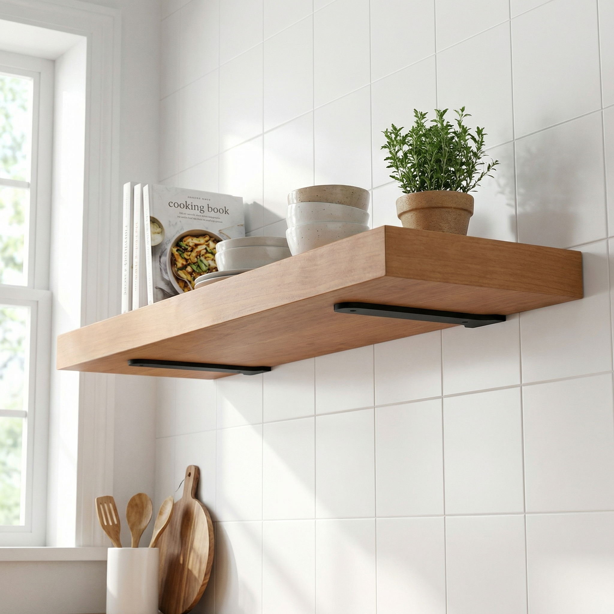 Cherry Wood Shelf