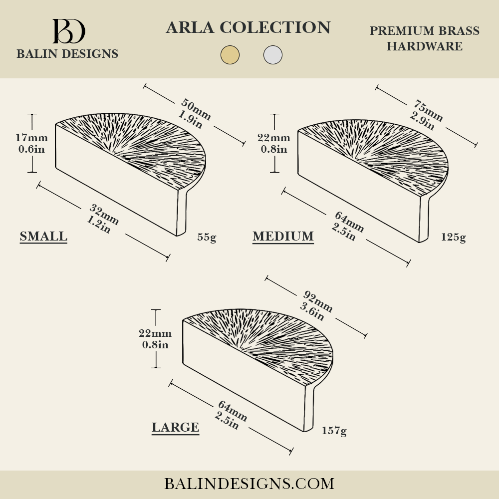 Arla Cabinet Pull