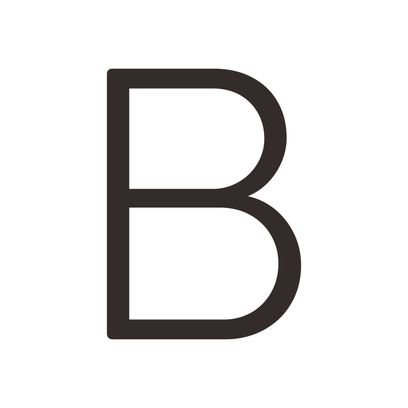 #letter_b_style_plain