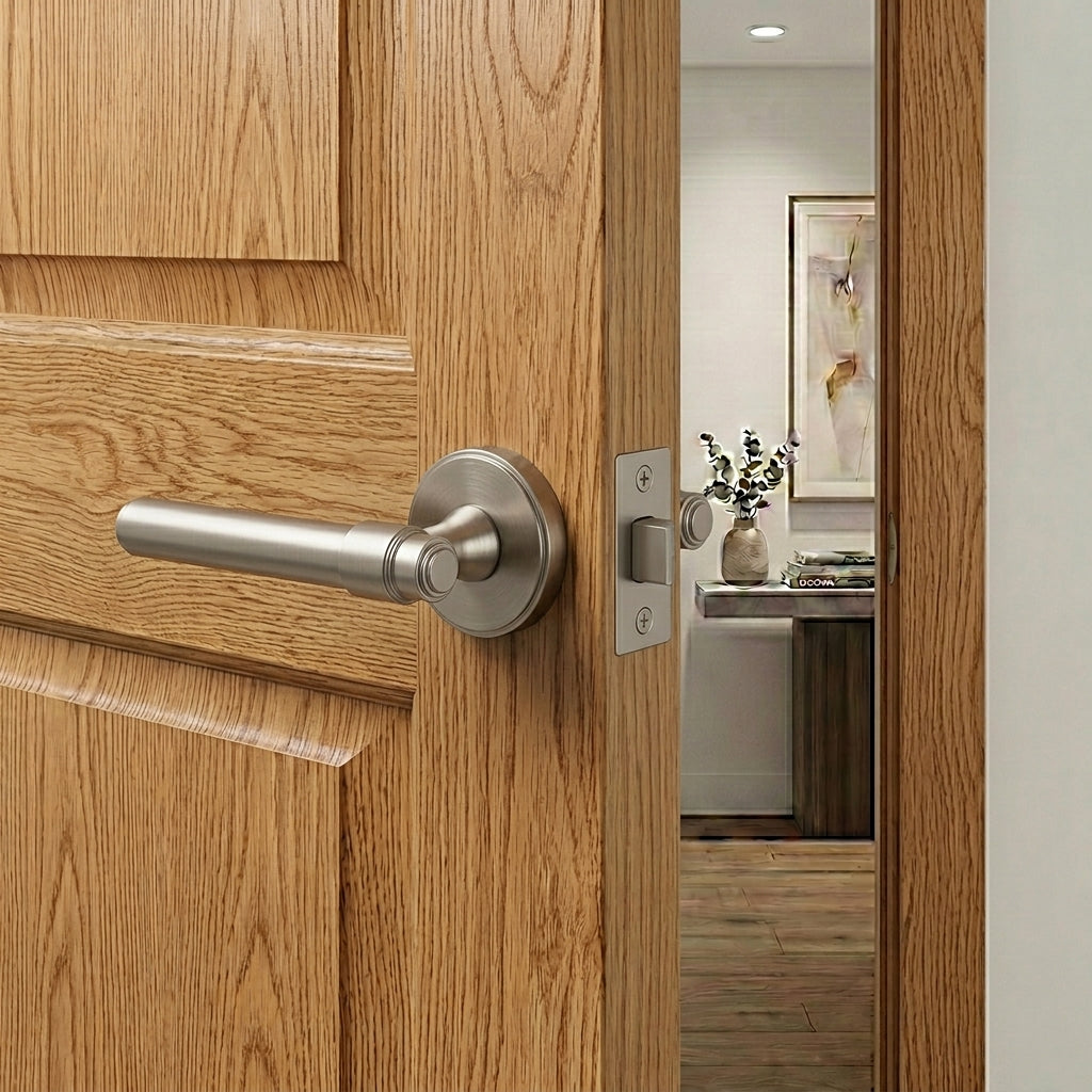 Luca Brass Door Handle
