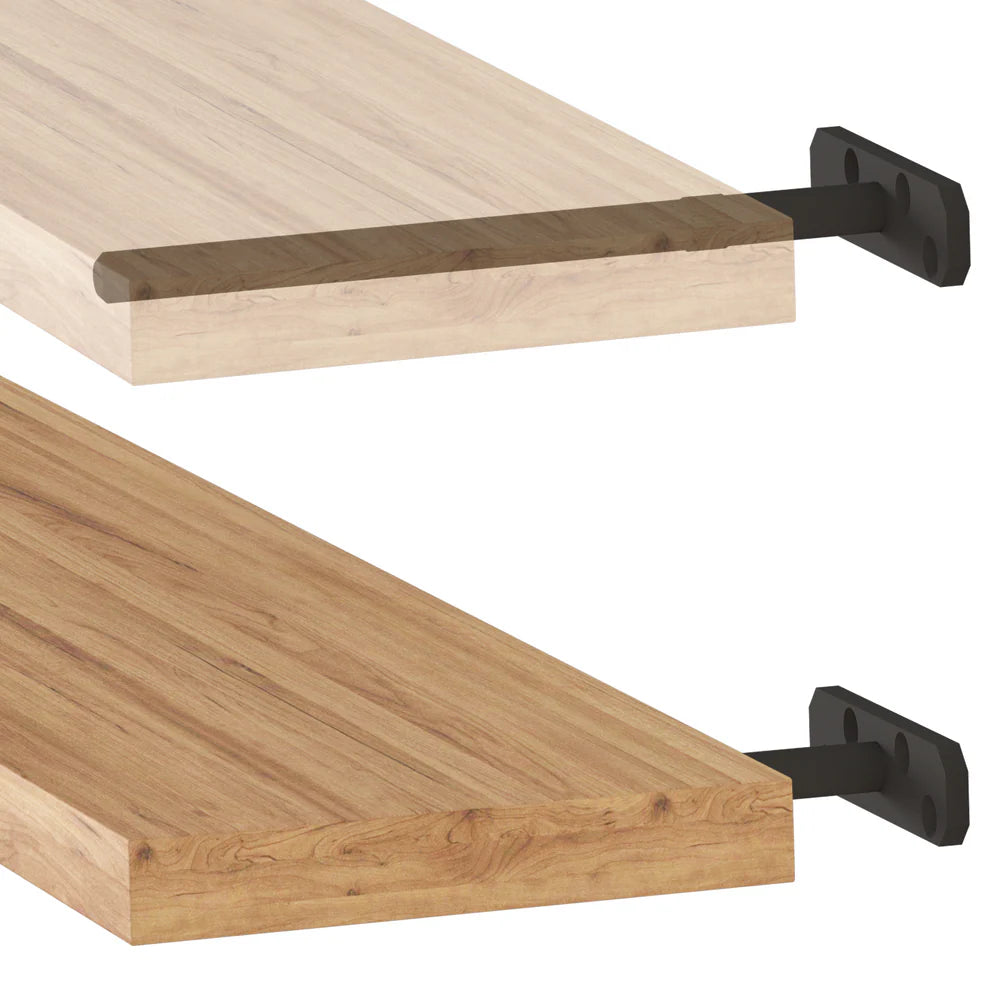 Rift White Oak Wood Shelf
