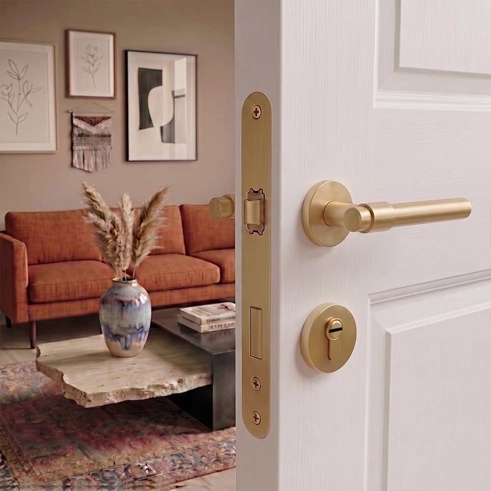 Milo Brass Door Handle
