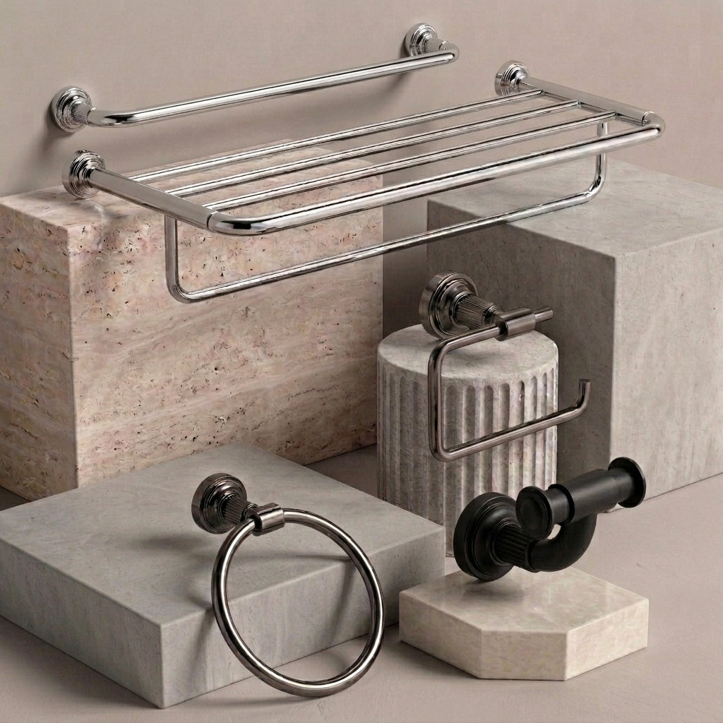 Mira Brass Bathroom Hardware