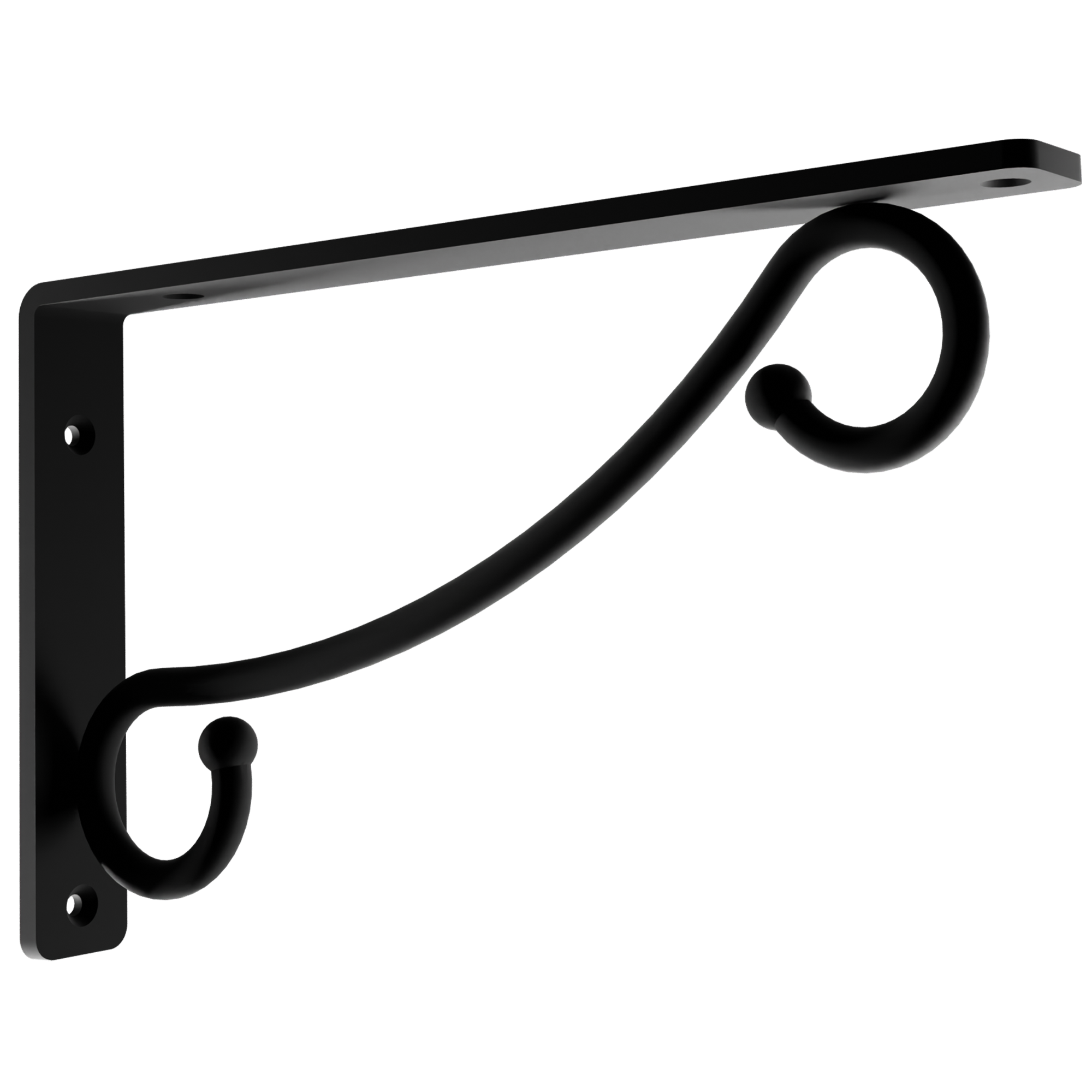 Pole Closet Rod Shelf Bracket