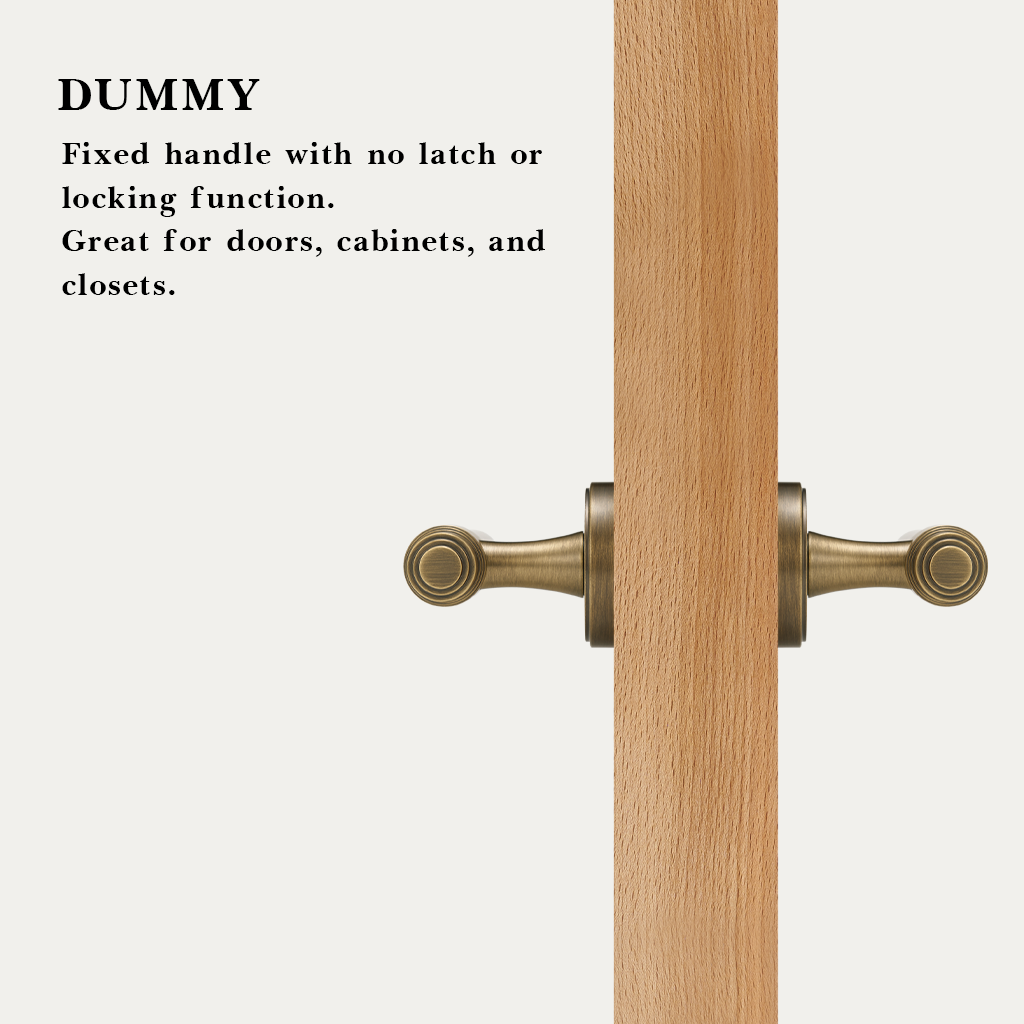 Luca Brass Door Handle