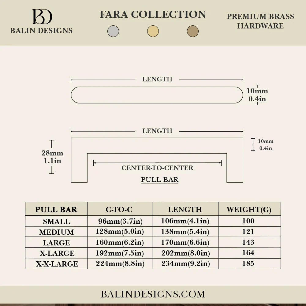 Fara Cabinet Knob