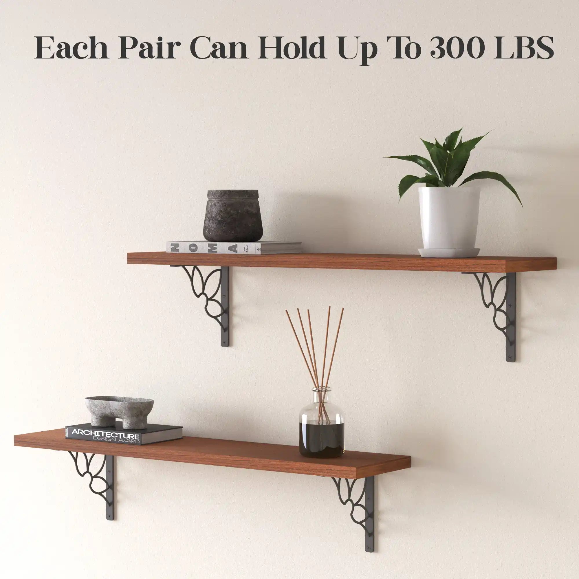 Lily Decorative Shelf Bracket