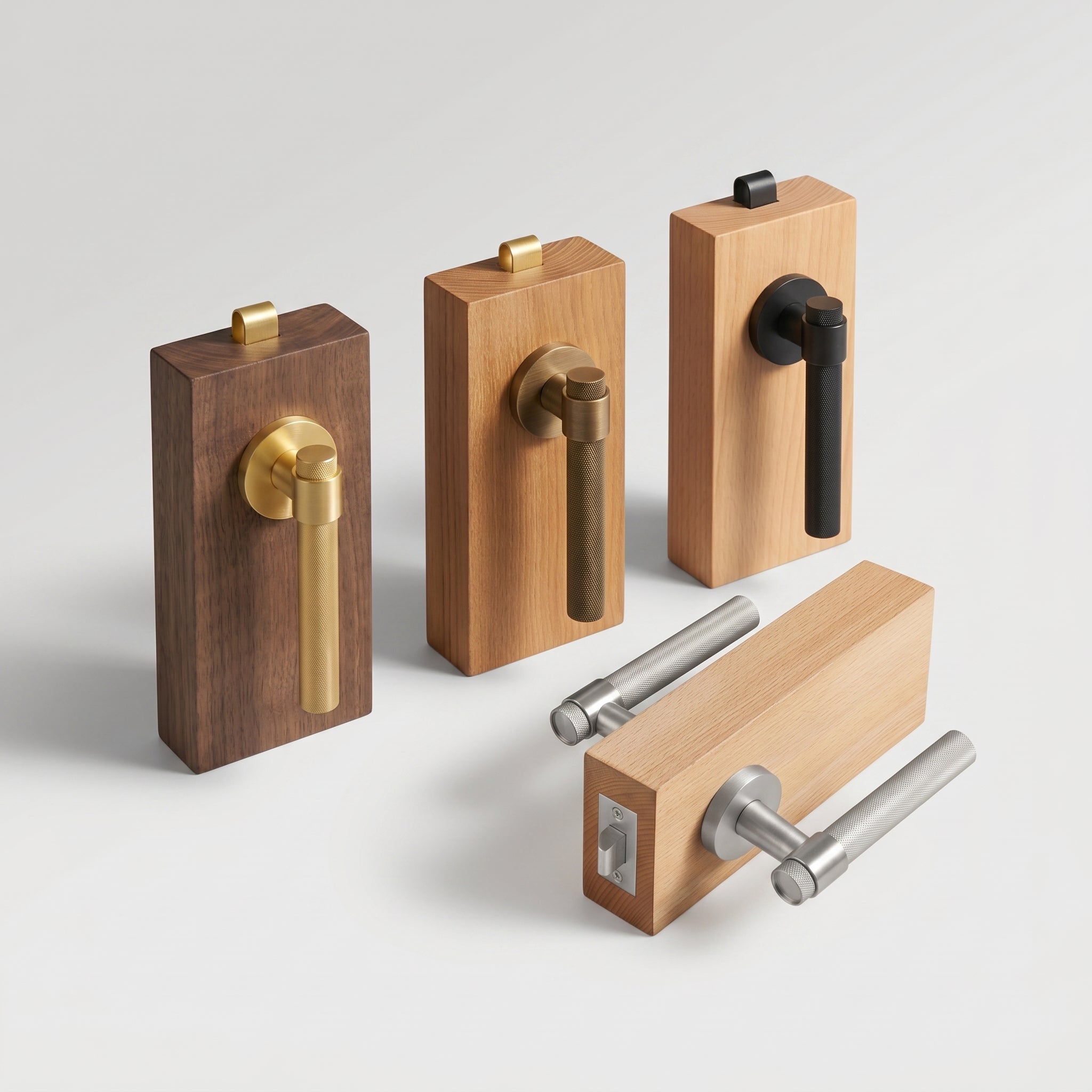 Hugo Brass Door Handle