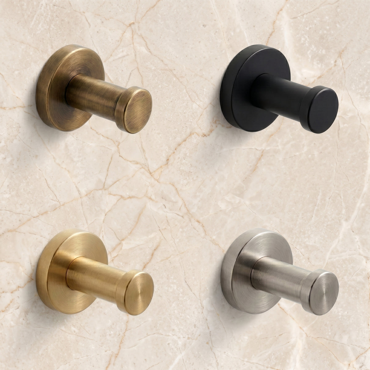 Reed Brass Wall Hook