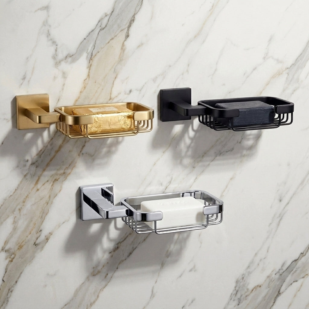 Aven Brass Bathroom Hardware