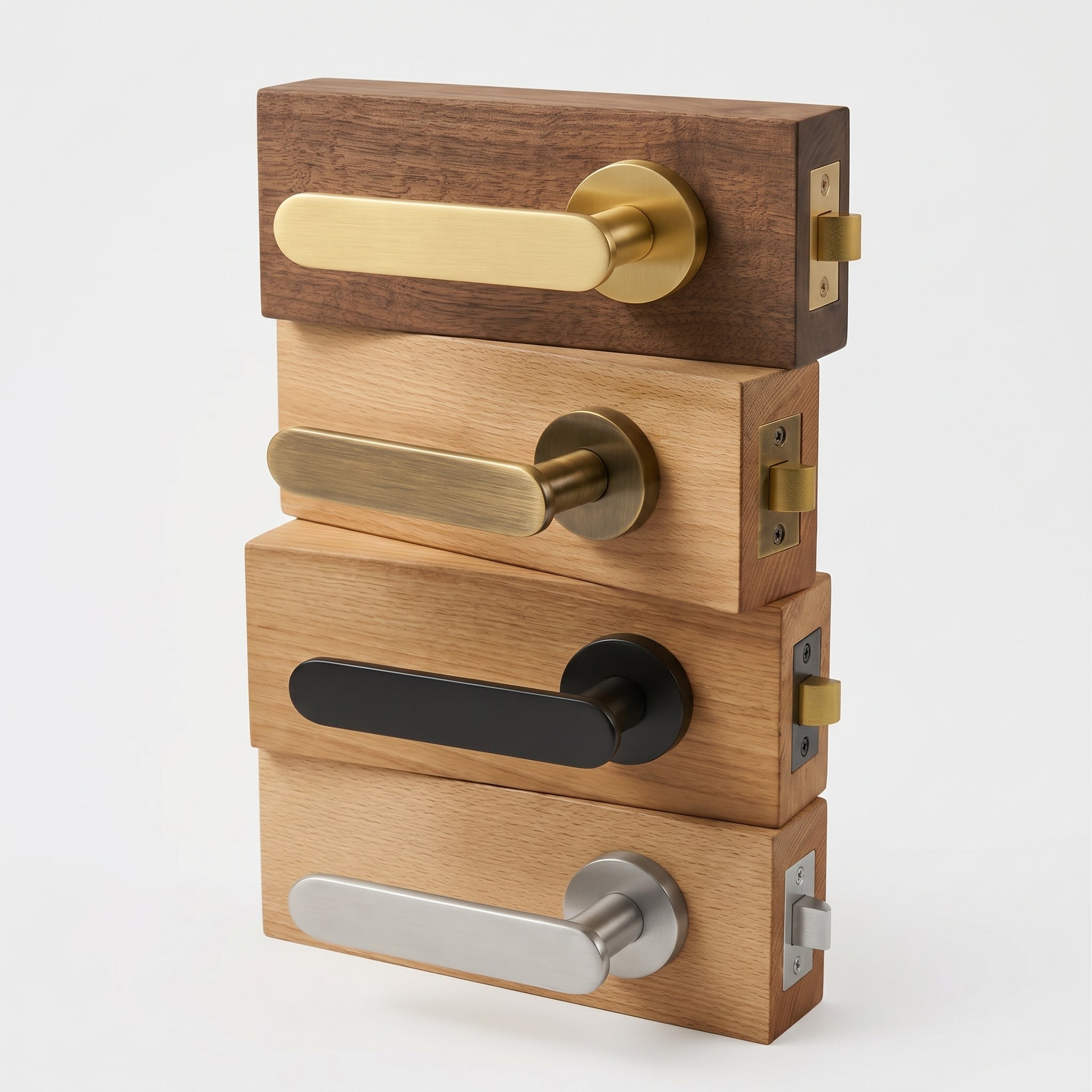 Nash Brass Door Handle