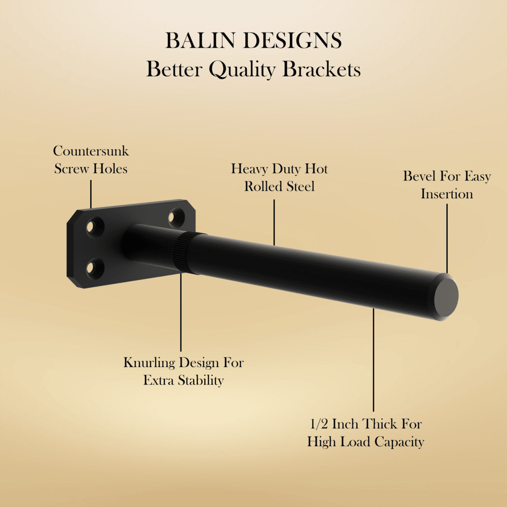 Invisible Heavy Bolt Bracket