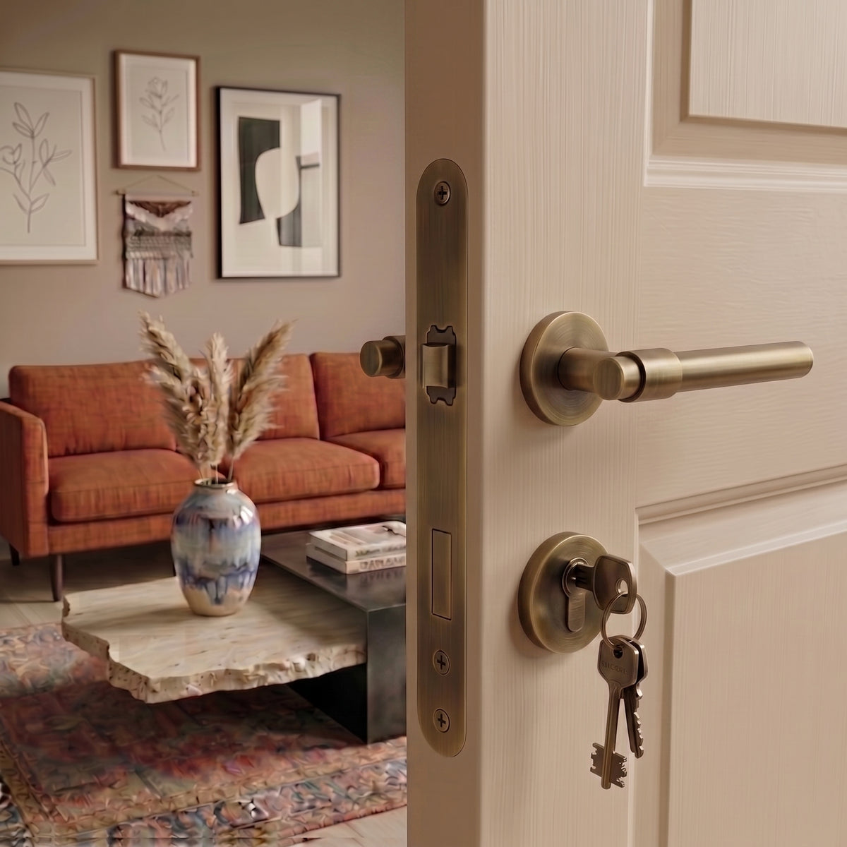 #door knob function_mortise-privacy-keyed
