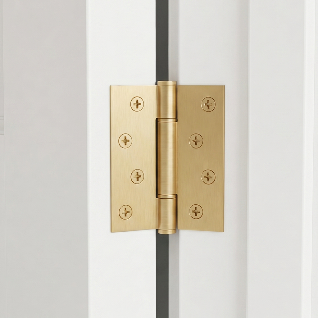Axel Brass Door Hinge